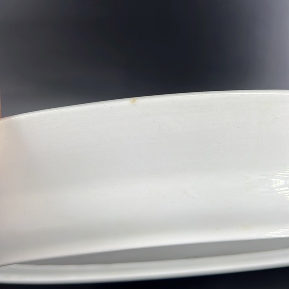 Arabia Finland White Oval Platter - Picture 13 of 13